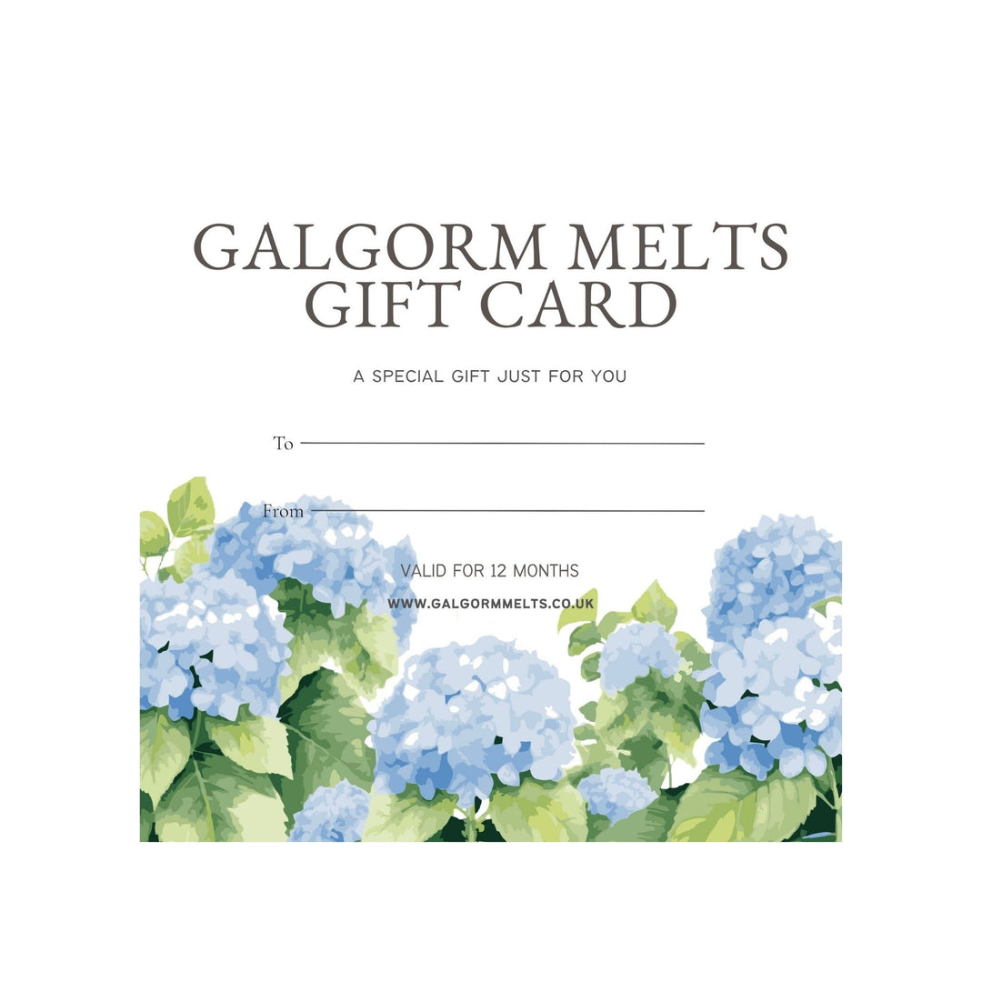 A GIFT VOUCHER SENT IMMEDIATELY TO EMAIL FROM GALGORM MELTS
