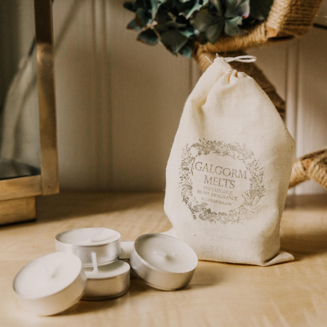Pure Soy Wax Tealights – The Perfect Match for Galgorm Melts

Enhance your Galgorm Melts fragrance experience with our clean-burning, 100% soy wax tealights