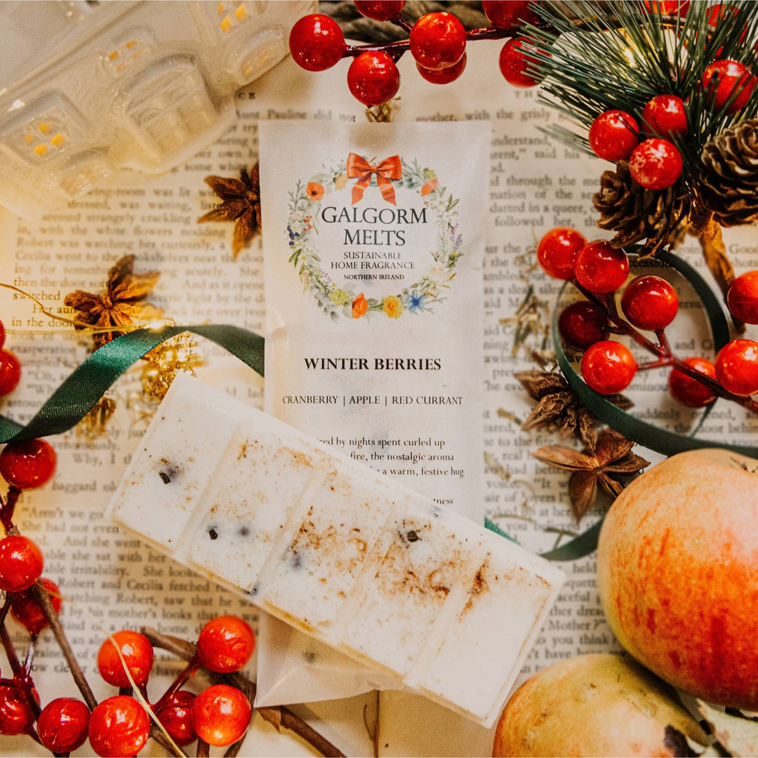 Winter Berries Soy Wax Melt by Galgorm Melts